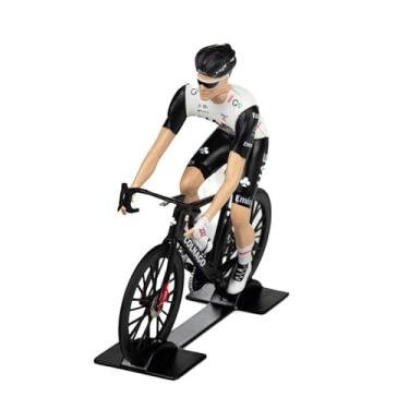Imagem de OPO 10 - Cyclist Runner Tadej Pogacar Compatible with UAE Emirates Tour de France 2023 - SOLIDO 1/18 Figure - TDF23