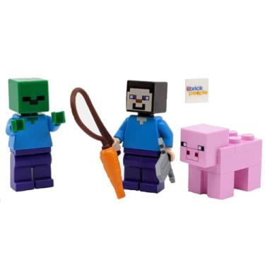 Imagem de LEGO Minecraft: Steve Creeper and Pig Lot
