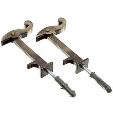 Imagem de Carranca Lisa Para Janela Colonial Reforçado Antique 1 Par - UNIÃO MUN