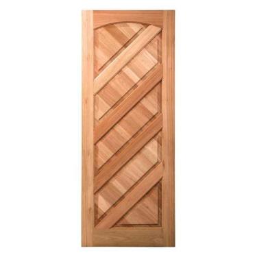 Imagem de Porta PM06 Magna em Madeira Maciça Eucalipto Cruzeiro, 80cm x 210cm