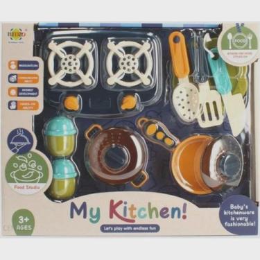 Imagem de Brinquedo Minha Cozinha Completa Com Utensílios  para as meninas brinc