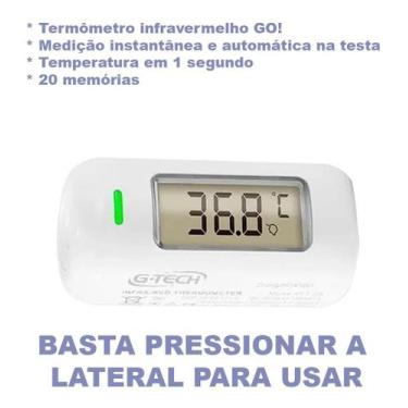 Imagem de Termômetro G-tech Infravermelho De Testa Para Bebês