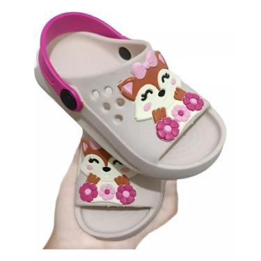 Imagem de Sandália Slide Infantil Papete Babuche Menina Menino Leve Confortável 