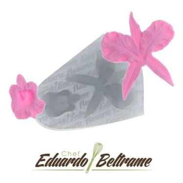 Imagem de Molde De Silicone 747 - Flor Orquídea Peq - Eduardo Beltrame - Flexart