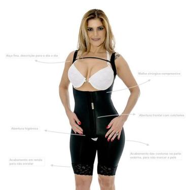 Imagem de Cinta modeladora compressiva cirúrgica Mabella 2022 Emana Pós Cirúrgic