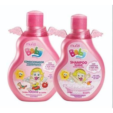 Imagem de Kit Shampoo + Condicionador Muriel Baby Rosa 100ml
