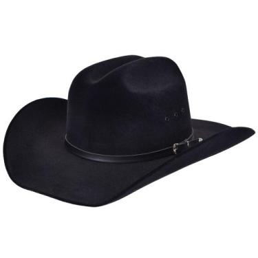 Imagem de Chapéu Masculino Preto Cowboy Country - Cla Cle, Preto, M, Masculino