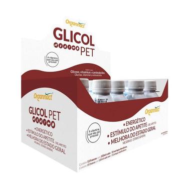 Imagem de Suplemento Vitamínico Glicol Pet Display 15x120ml - Organnact