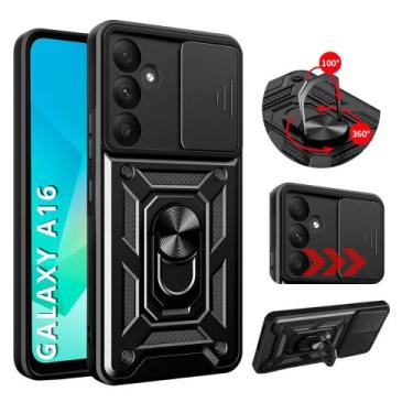 Imagem de Capa Capinha Armor Militar Anti Impacto P/ Galaxy A16 - Protetora - Ch