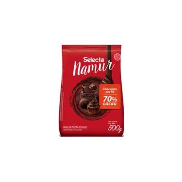 Imagem de Chocolate em Pó Selecta Namur 70% Cacau Pacote com 500grs