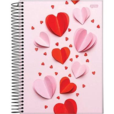 Imagem de Kit de Cadernos, Jandaia, Universitário, 1 Matéria, Capa Dura, On Fleek, 96 Folhas, Pacote com 4