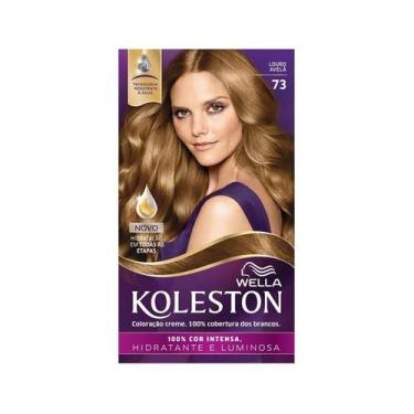 Imagem de Tintura Creme Koleston Louro Avela 73 - WELLA, Louro Avelã