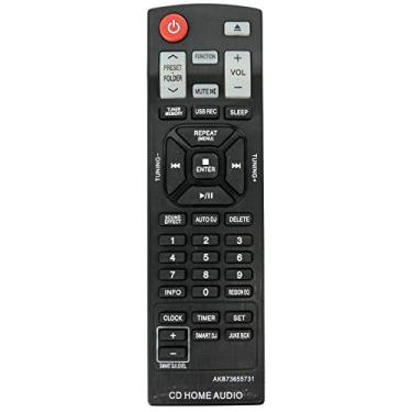Imagem de AKB73655731 Novo controle remoto de substituição para LG Super Power Mini HiFi System CM9940 (CM9940, CMS9940F/W)