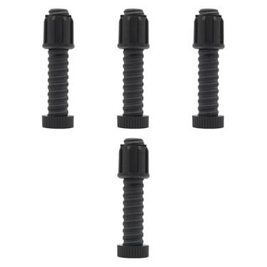 Imagem de Fenteer 4 pçs nivelamento pernas pés de nivelamento ajustáveis ​​niveladores de perna para acampamento ao ar livre