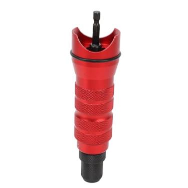 Imagem de Kit Adaptador de Broca de Rebite Elétrico, 6 Cabeças Intercambiáveis, Adaptador de Rebite Sem Fio para Manutenção de Instalação, Portátil, Maleta de Transporte, Alça de Alumínio,