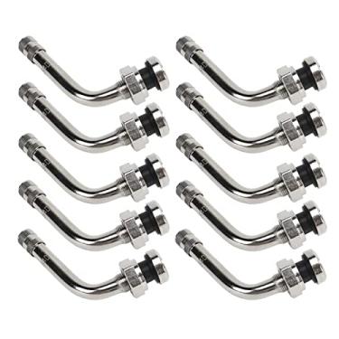 Imagem de Caoeal Válvulas para Pneus de Caminhão TR554D 60 Graus, Compatível com a Maioria das Rodas de Alumínio Métricas com Furos de 9,7 mm (Pacote com 20)