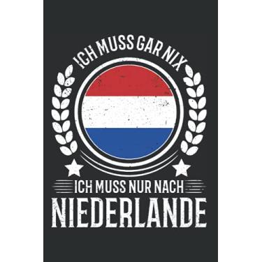 Imagem de Niederlande Reise Notizbuch: Niederlande Urlaub Reise Geschenk / 6X9 Zoll / 120 Karierte Seiten Seiten