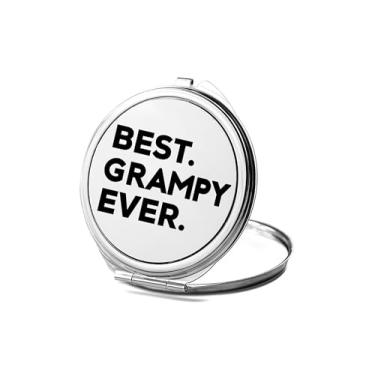 Imagem de SpreadPassion Espelho compacto Grampy, presente Grampy, melhor espelho fotográfico de todos os tempos, espelho de maquiagem de viagem pequeno espelho portátil, espelho de bolso portátil, ideia de