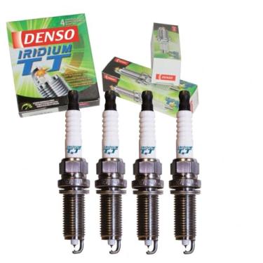Imagem de 4 velas de ignição DENSO Iridium TT compatíveis com Toyota Prius V 1.8L L4 2012-2015