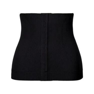 Imagem de Cinta Modeladora Compressão Cintura Slim Loba Lupo, Preto, M