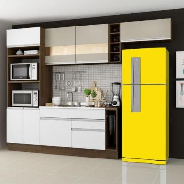 Imagem de Vinil Adesivo Geladeira Fogao Envelopamento 6mx100cm + Espátula e esti