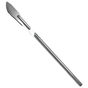 Imagem de Cabo de Bisturi N 4 Redondo com Lâmina n 22 - Triga Instrumentos