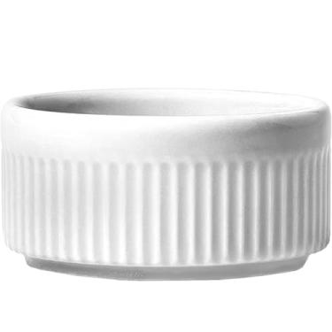 Imagem de Germer, Ramekin redondo em porcelana, modelo assar ou servir, refratária, Ø 9 cm, 180 ml, Branca
