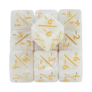 Imagem de Conjunto de Dados para Ensino de Matemática Infantil - 10 Dados D6 com