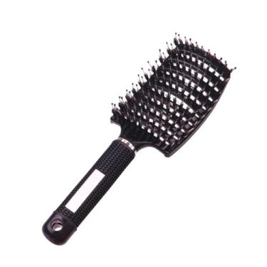 Imagem de Escova de cabelo desembaraçante de nylon para mulheres, cabelo cacheado molhado, pente de massagem para couro cabeludo, ferramentas de cabeleireiro para salão de beleza (02)
