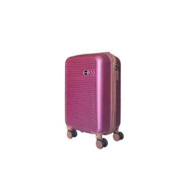 Imagem de Mala de Bordo em ABS Com 4 Rodas 360 - Roncalli Recife (Vinho)