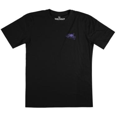 Imagem de Camiseta Masculina Manga Curta Algodão fio 30 Streetwear John Roger Pu