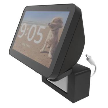 Imagem de Suporte de Parede e Tomada Compatível Alexa Echo Show 5 Novo - ARTBOX3