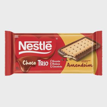 Imagem de Chocolate Chocotrio Nestlé Pasta de Amendoim 90g