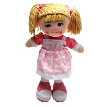 Imagem de Brinquedo Boneca De Pano Honey Dolls Macia E Colorida Toyng