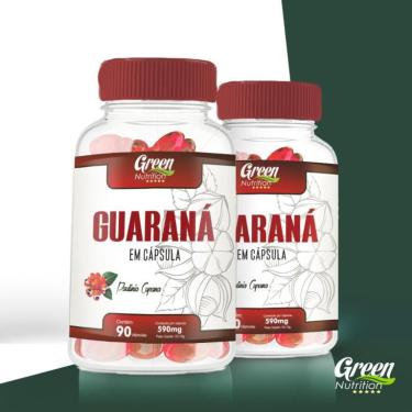 Imagem de Guaraná 590MG 90CAPS green nutrition