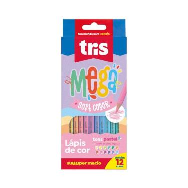 Imagem de Lapis De Cor Mega Soft Tris