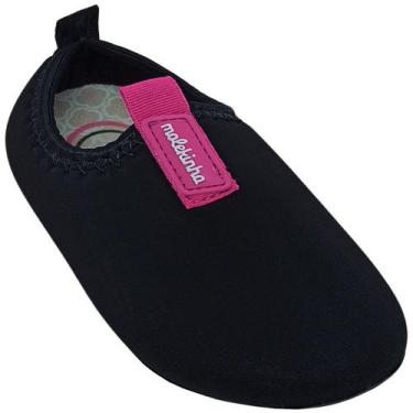 Imagem de Sapatilha Meia Slip On Bebê Molekinha Infantil Feminino Lycra Viena, P