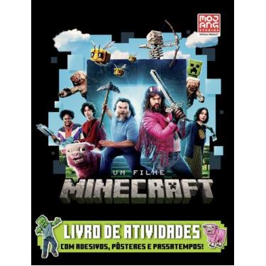 Imagem de Livro - Um filme Minecraft | Livro oficial de atividades