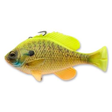 Imagem de Savage Gear Linha Bluegill de cauda de pulso 3D até 13,8 cm (Chartreuse Gill) 3670