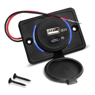 Imagem de Carregador Carro Tomada p/ Celular Usb-Pd 12/24v Roadstar - Kit de Pro