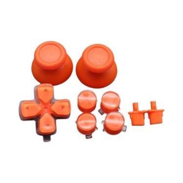 Imagem de Botões de Plástico para Controle PS5 - Substituição ABXY, D-Pad, Gatil