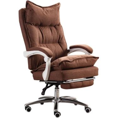Imagem de Presidente executivo Presidentes executivas para cadeira de escritório amigável e confortável para a pele, cadeira de jogo reclinável com apoios de braço de ligação, carga de 330 libras, cad