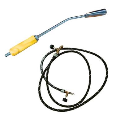 Imagem de Maçarico Lança Chamas Acendedor De Churrasqueira Sapecador Frango Vass