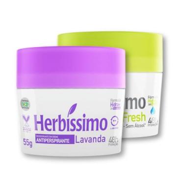 Imagem de Kit Desodorante Creme Fresh + Lavanda 55g