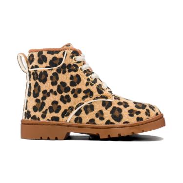 Imagem de Infantil - Bota Coturno Funfy Menina Onça 2003A Caramelo Feminino  menina
