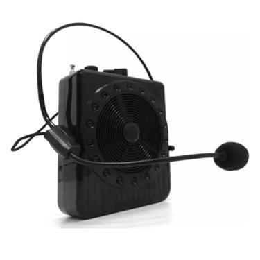 Imagem de Amplificador de Voz Megafone com Microfone e Rádio Fm para Professores-SHACK