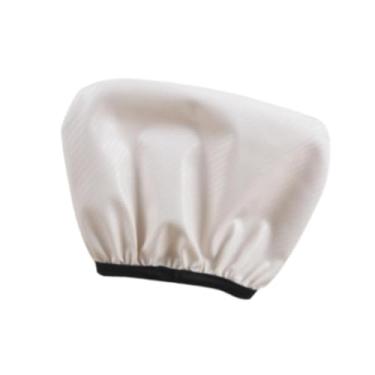 Imagem de Dynwave Capa protetora para encosto de banco traseiro, almofada macia, fácil de instalar, capa elástica para encosto de bicicleta elétrica, Branco