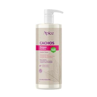 Imagem de Ápice Shampoo Cachos Nutritivo | Higienização Suave com D-Pantenol, Óleo de Coco e Aloe Vera | 1000ml