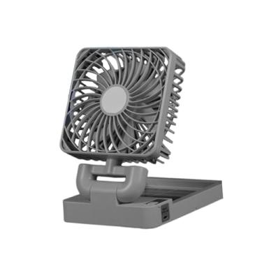 Imagem de Ｂｅｓｇａ Ventilador de refrigeração de veículo elétrico e movido a energia solar multiuso portátil para automóvel ventilador de veículo circulador de ar para, Cabeça única Preta