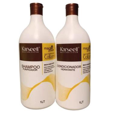 Imagem de Kit Karseell Shampoo + Condicionador 1L Cada